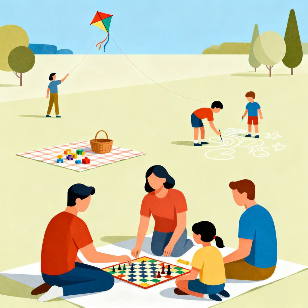 Zabawne zajęcia, którymi można cieszyć się z rodziną.